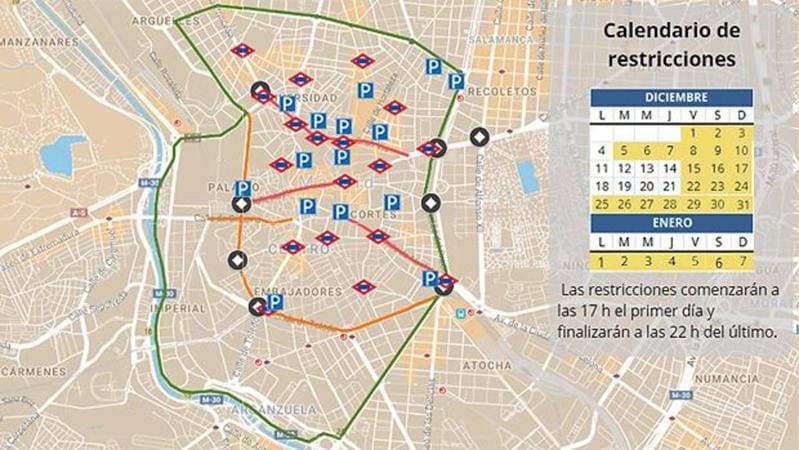 Guía para moverte por el centro de Madrid tras el cierre de la Gran Vía