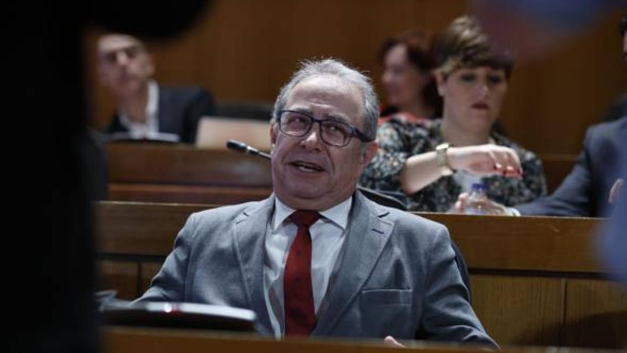 Fernando Gimeno, consejero de Hacienda del Gobierno aragonés