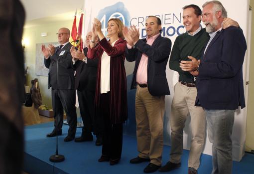 Los dirigentes del PP en Toledo arroparon a su presidenta regional