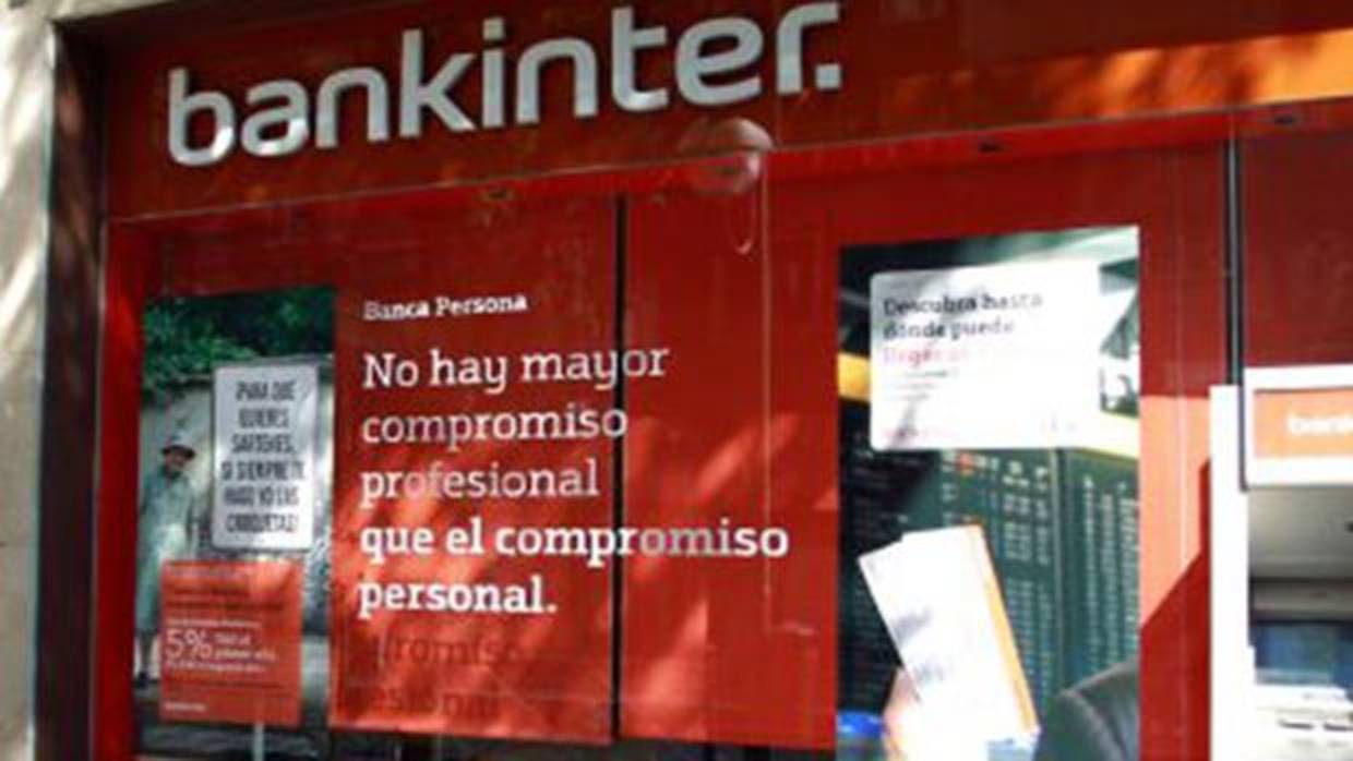Sucursal de Bankinter, entidad condenada por una hipoteca multidivisa