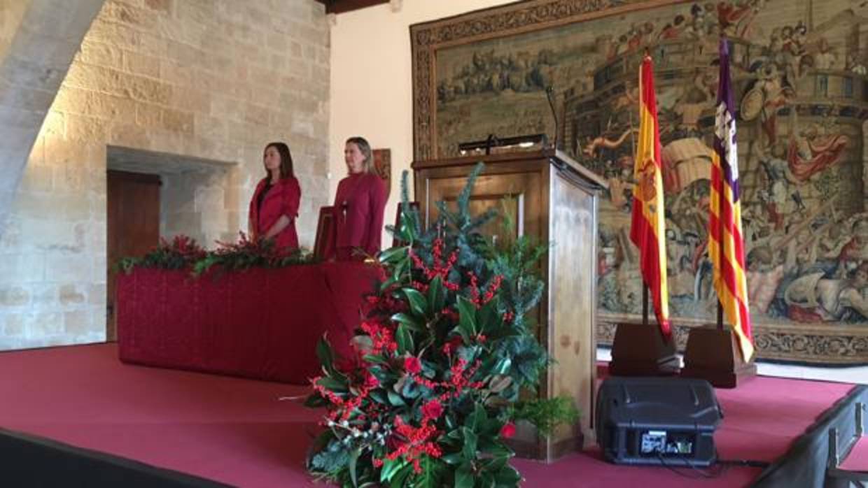 Cuando el himno de España sonó en Baleares en el Día de la Constitución