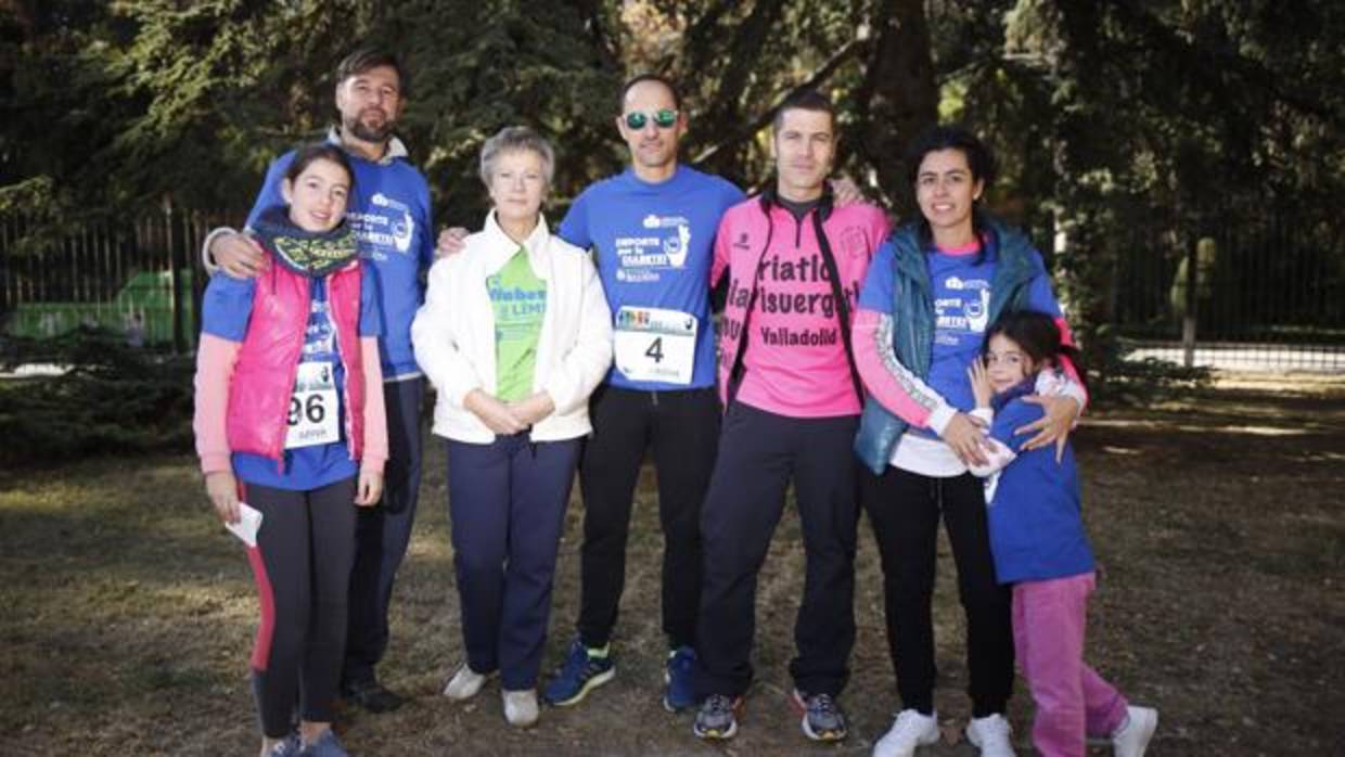 Pacientes con diabetes y familiares pertenecientes a la Asociación Diabetes Valladolid