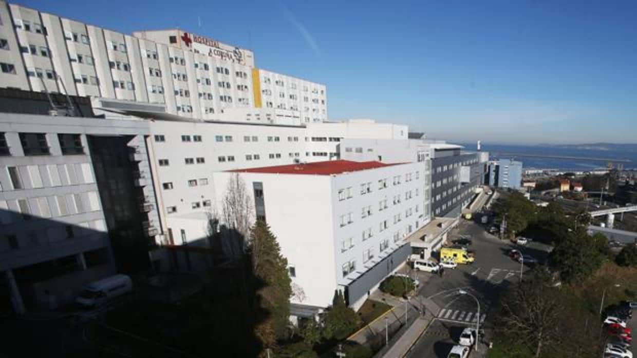 Vista exterior del Complexo Hospitalario Universitario de La Coruña (CHUAC)