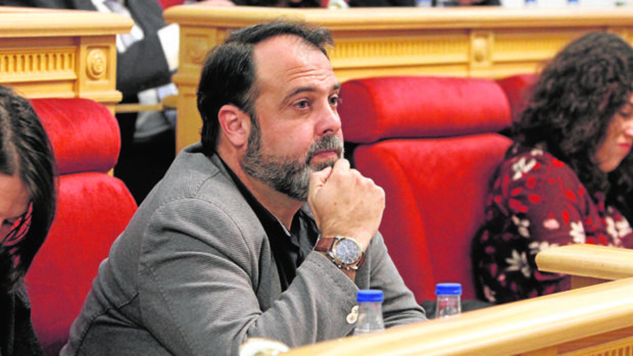 Javier Mateo, portavoz de Ganemos