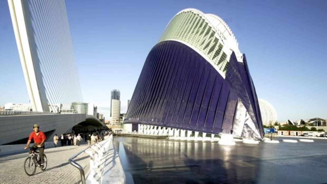 Imagen de archivo del Ágora de la Ciudad de las Artes y las Ciencias de Valencia