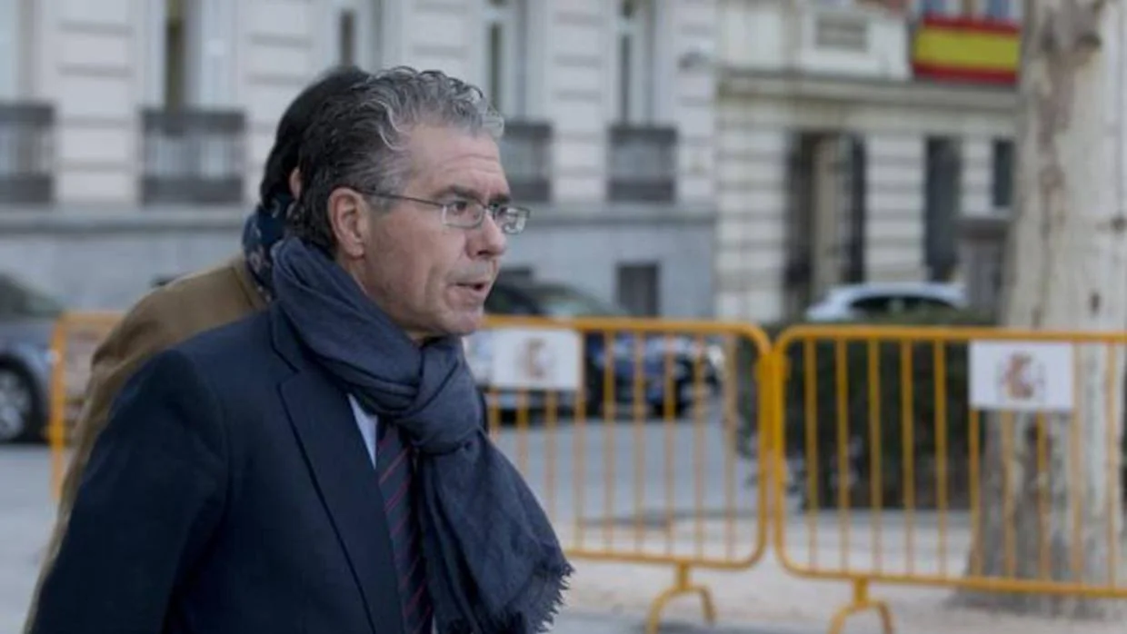 Francisco Granados llega a la Audiencia Nacional por el primer juicio del caso Púnica, el pasado 15 de noviembre