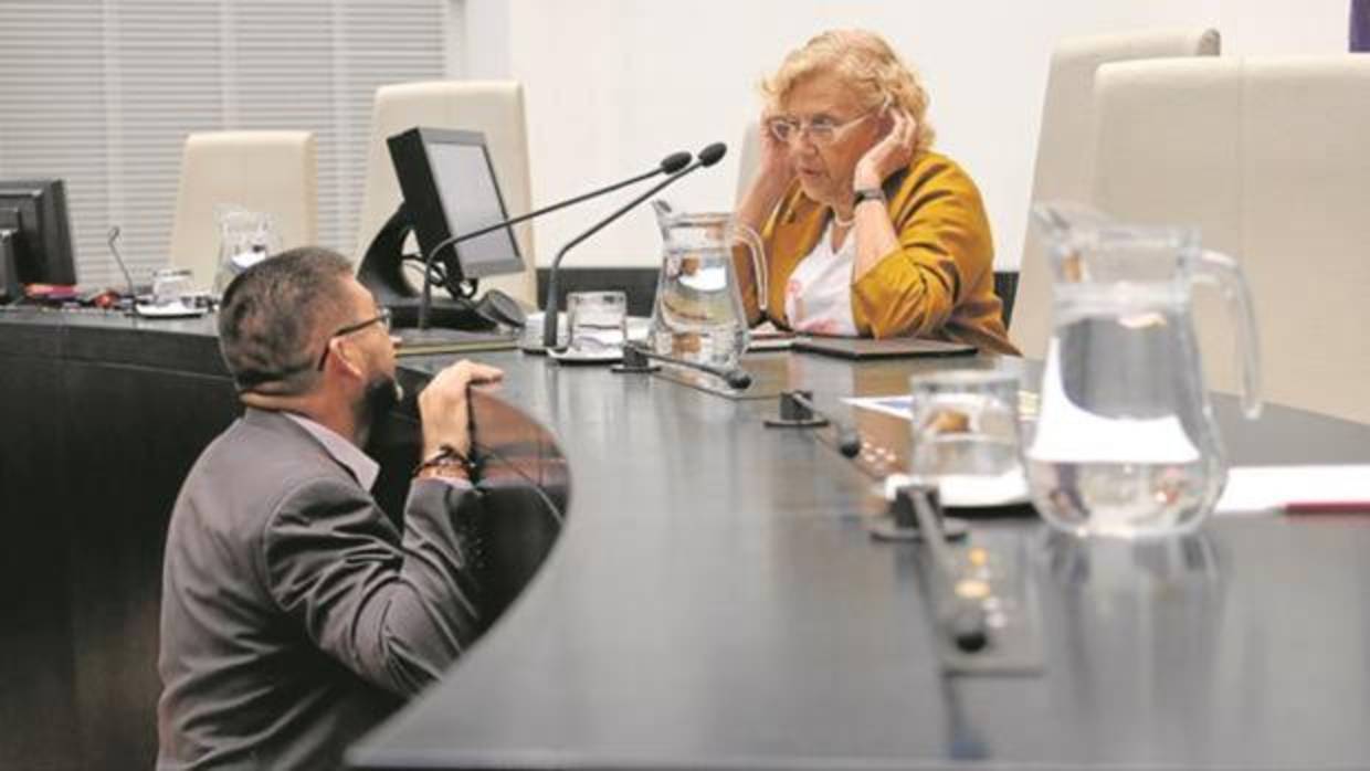 El último desplante de Carmena a Sánchez Mato