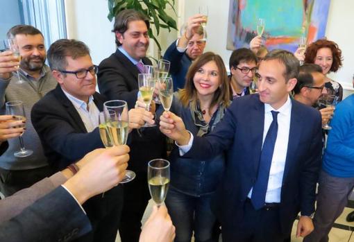 El brindis por la Navidad con los medios de comunicación