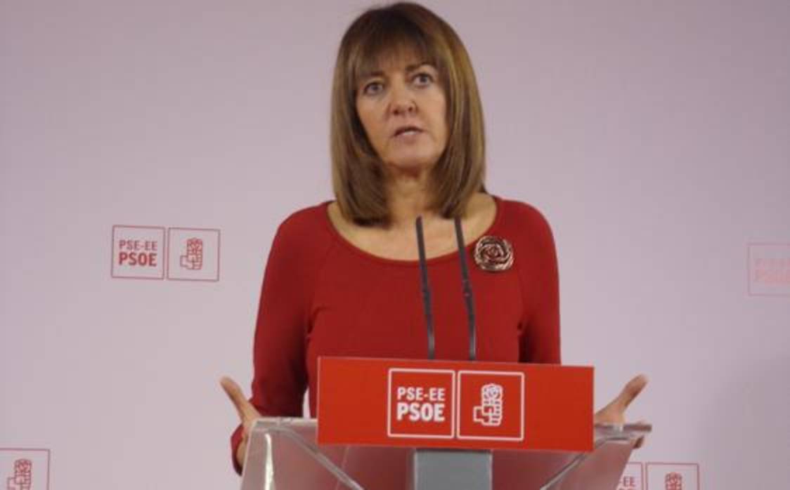 La secretaria general del PSE, Idoia Mendía
