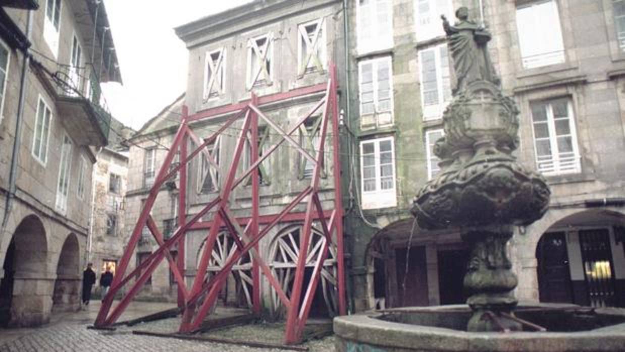 Obras en el casco histórico de Lugo