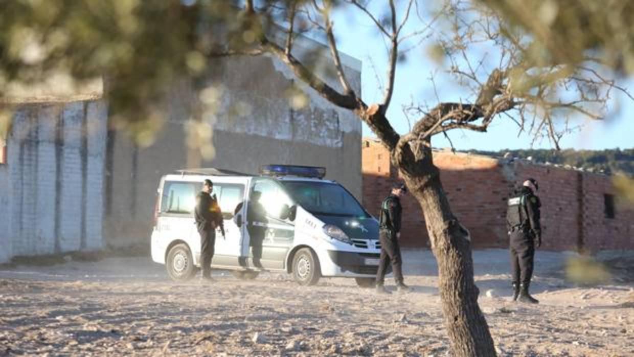 Masía en la que fueron asesinados el ganadero José Luis Iranzo y los guardias civiles Víctor Romero y Víctor Jesús Caballero