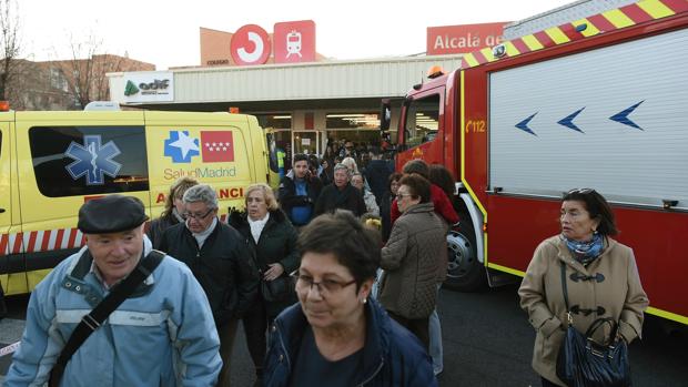 Accidente de tren en Alcalá: cuatro heridos graves y cuarenta y cinco atendidos