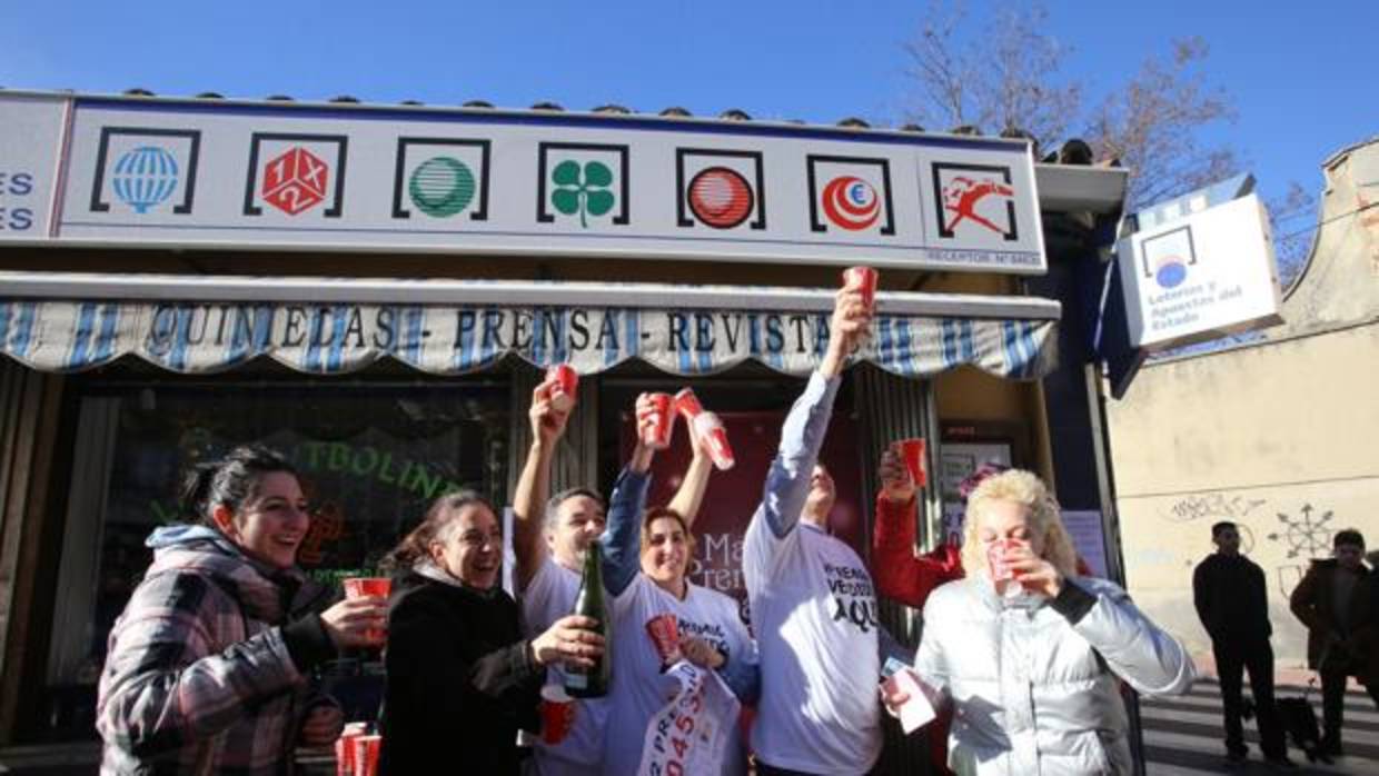 Celebración en «Los futbolines» de Medina del Campo (Valladolid), el pasado año