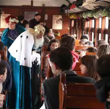 El Museo del Ferrocarril arranca su «Tren de Navidad»