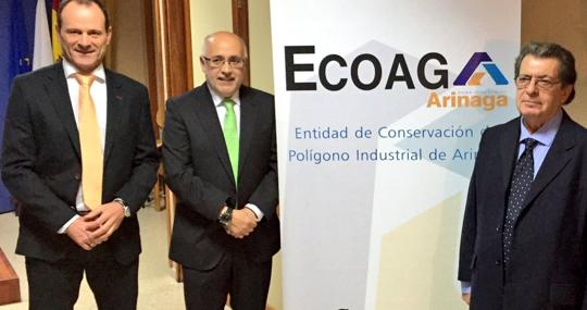 Óscar Hernández, Antonio Morales y el empresario Juan Acosta