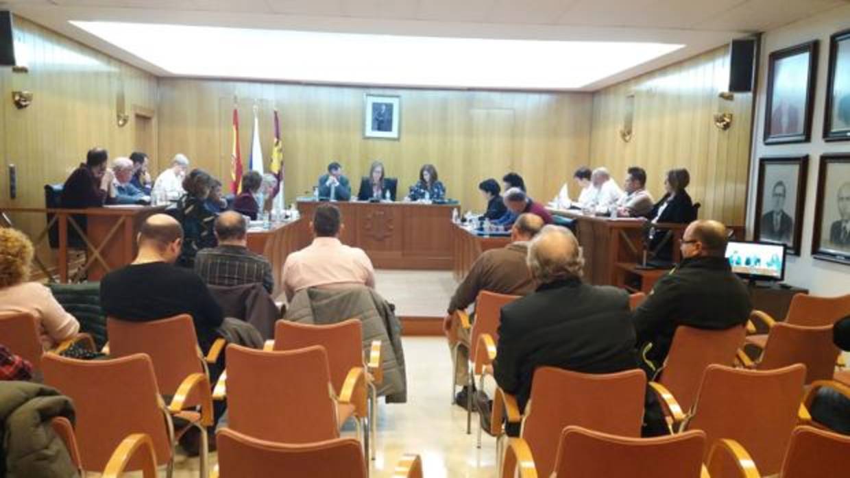 Pleno del Ayuntamiento de Socuéllamos en el que se aprobaron los presupuestos para 2018