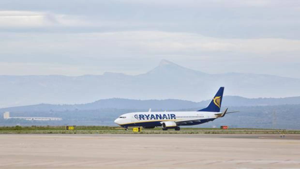 Imagen tomada en las instalaciones del aeropuerto de Castellón