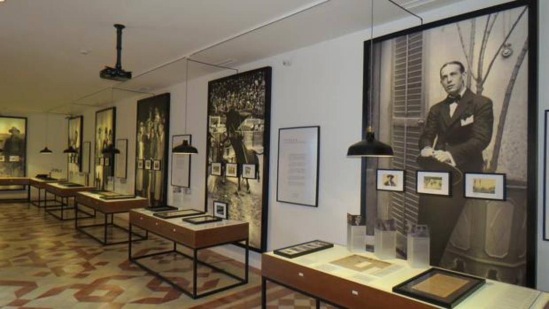 Uno de los espacios del archivo-museo Sánchez Mejías en la ‘Casa Malpica’ de Manzanares