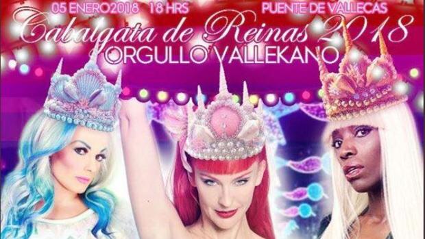 El juez permitirá que la carroza de la «drag queen» participe en la cabalgata de Reyes de Vallecas