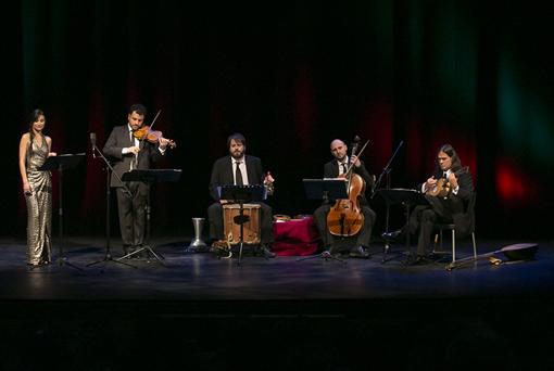 La actuación de Nereydas entusiasmó al público, que se puso en pie al terminar el concierto