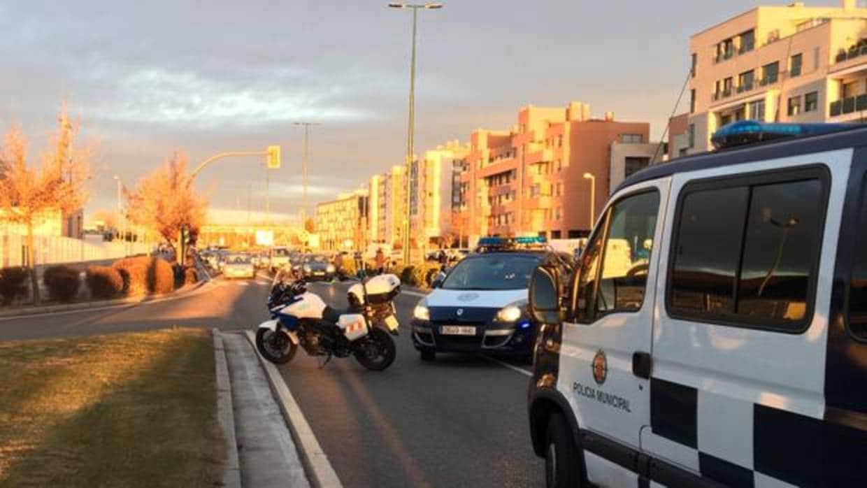 Fallece un motorista de 57 años tras colisionar con una furgoneta en Valladolid