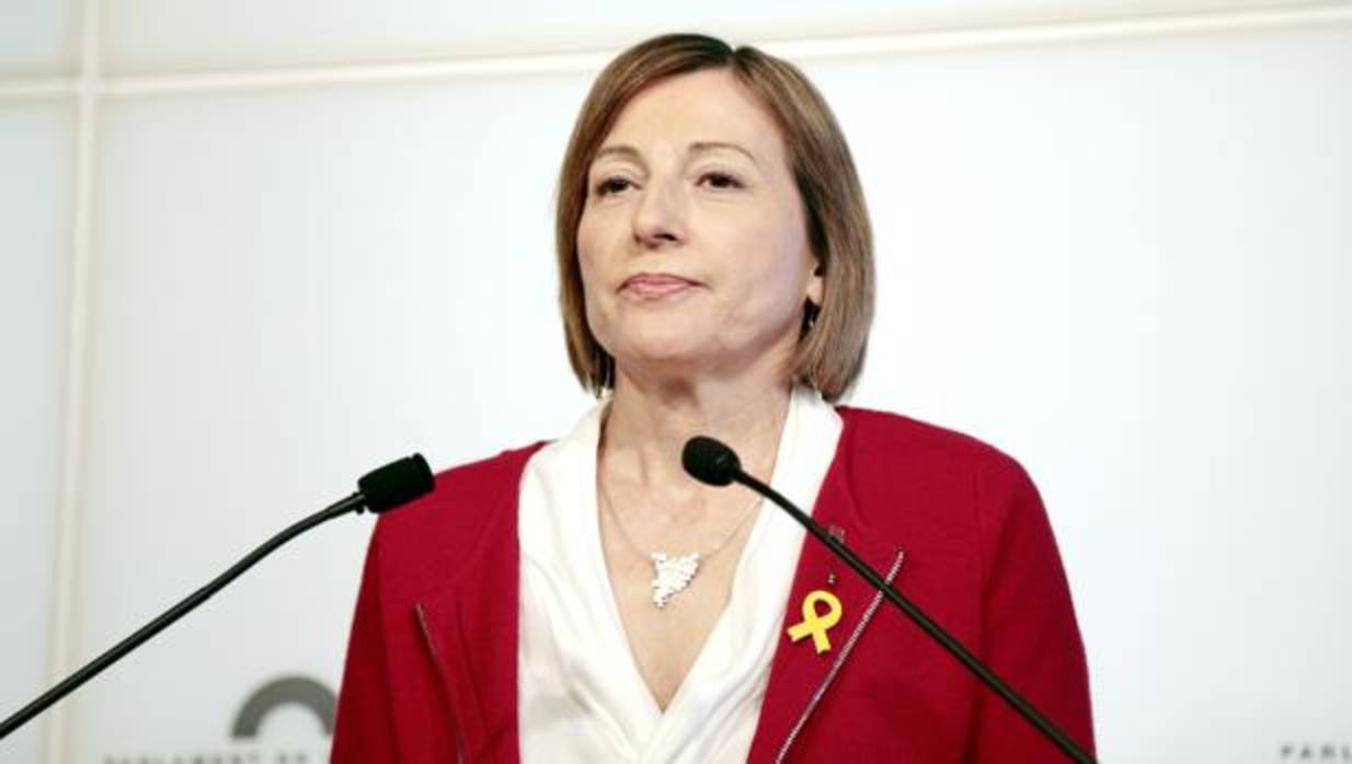 Carme Forcadell anunció que no repetirá como presidenta del Parlament