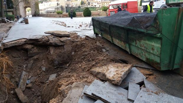 Restablecido el servicio de agua en dos zonas de Toledo tras sendas averías