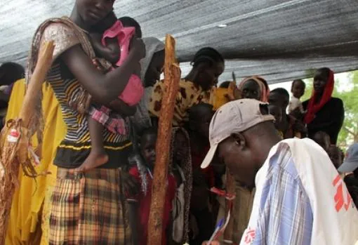 Situación crítica en los campos de refugiados de Sudán del Sur  Médicos Sin Fronteras
