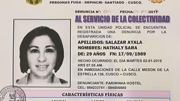 La familia de Nathaly Salazar desvela que la Policía no descarta que los detenidos la agredieran sexualmente