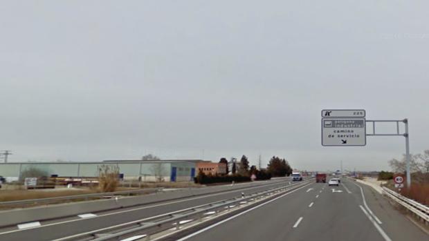 Un motorista muere en una colisión múltiple en la autovía A-68, en Zaragoza