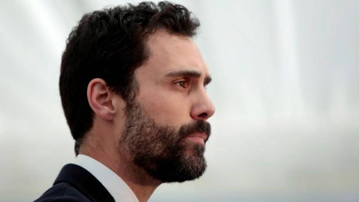 El Presidente del Parlament, Roger Torrent