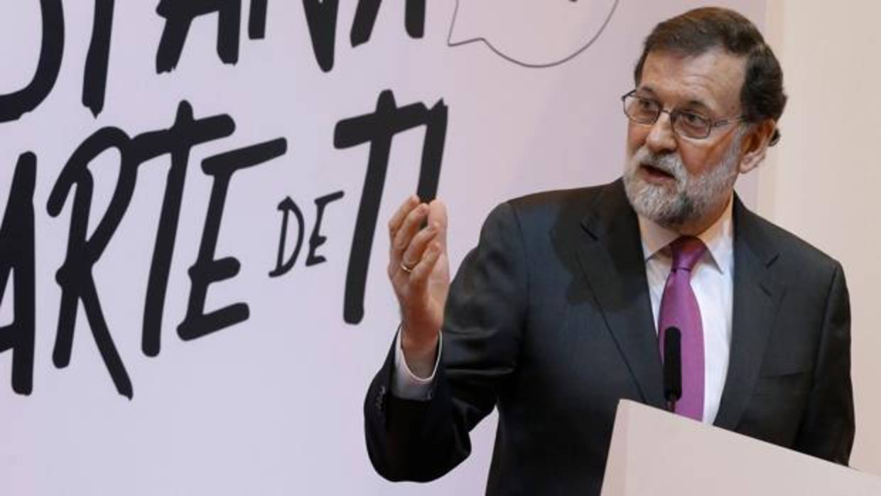 El presidente del Gobierno, Mariano Rajoy, en Fitur