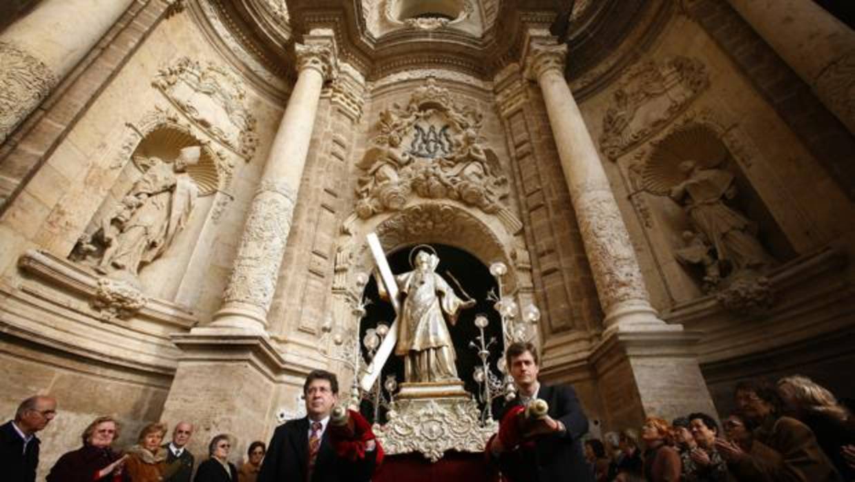 Imagen de archivo de la procesión por San Vicente Mártir en Valencia