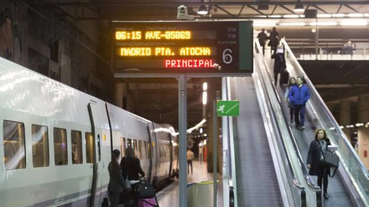 Imagen tomada en la estación de Castellón