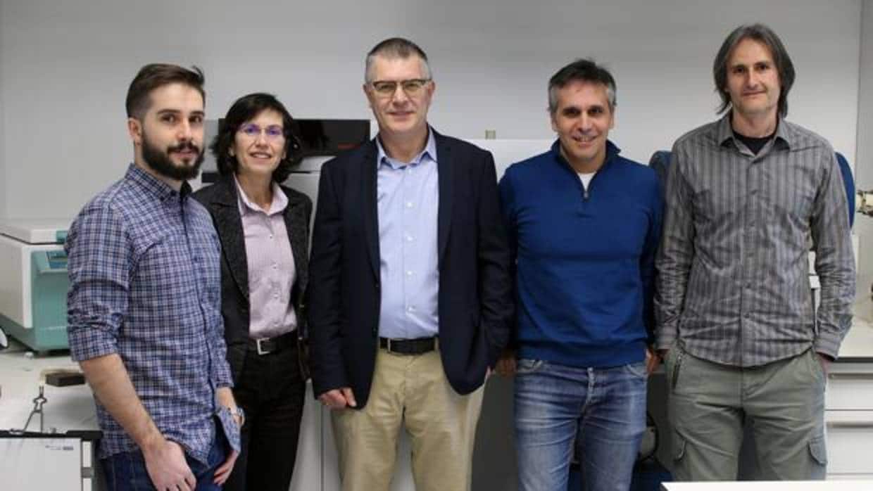 Miembros del grupo de investigación de la Universidad de La Coruña