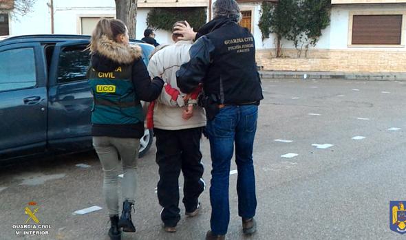 Detienen a un peligroso fugitivo huido de la justicia rumana en Madrigueras