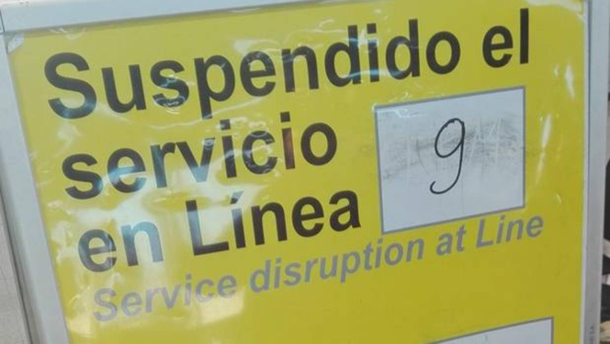 Restablecido el servicio de Metro en L9 tras suspensión de más de tres horas