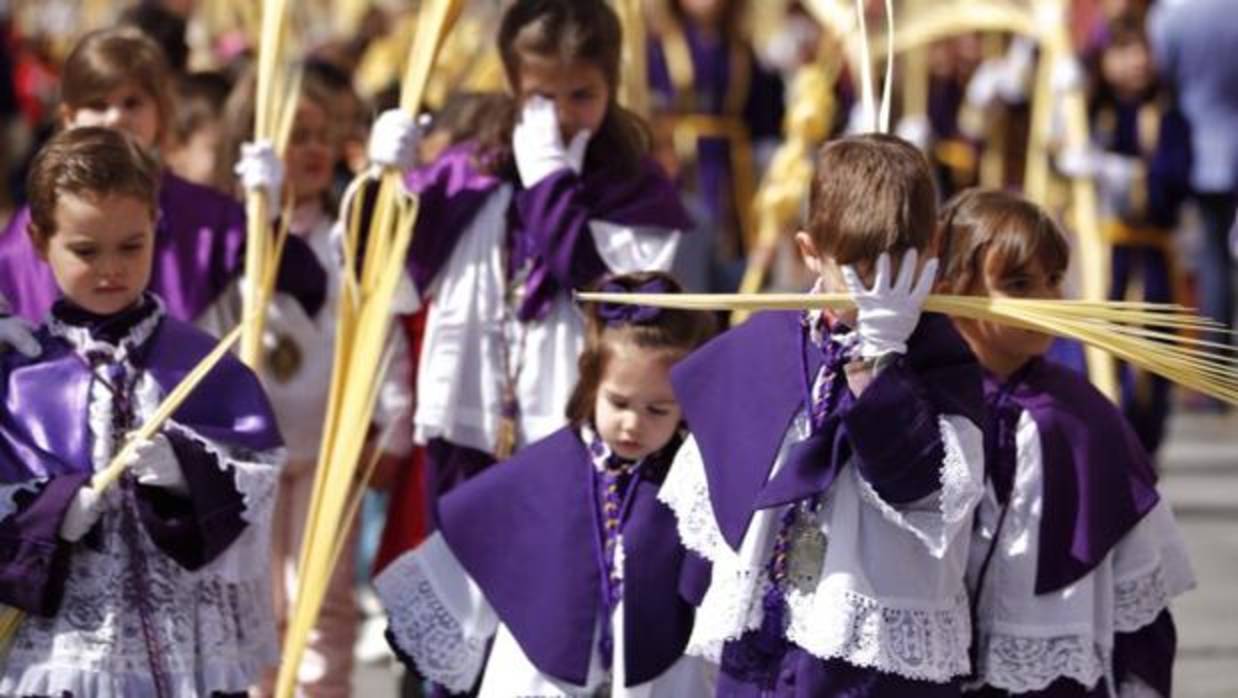 Procesión de la borriquilla de Valladolid