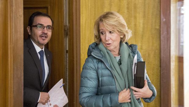 Esperanza Aguirre ve «absolutamente imposible» alcanzar un pacto nacional por la educación