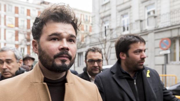 Rufián añade más presión sobre Puigdemont: «Habrá investidura como se pueda y como el Estado permita»