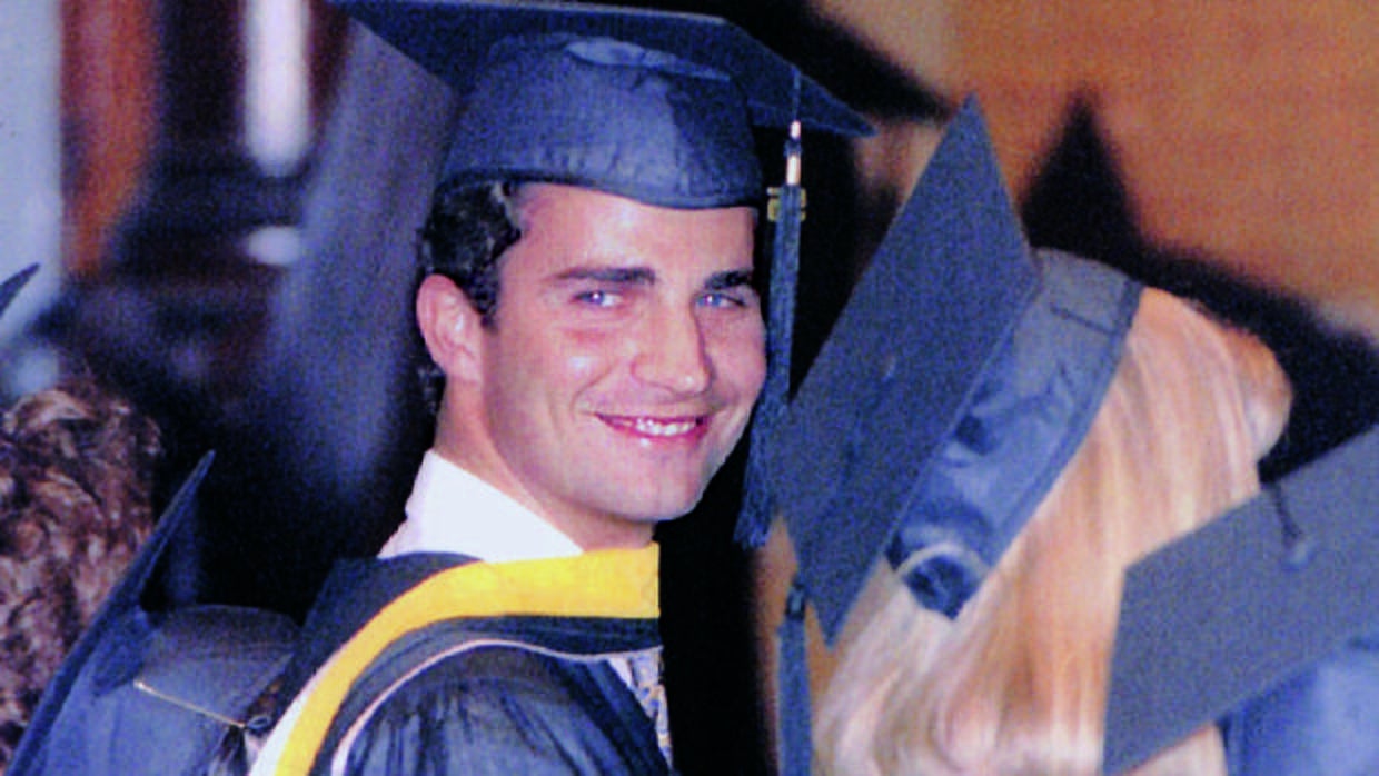 Don Felipe, durante la graduación en la Universidad de Georgetown, Estados Unidos