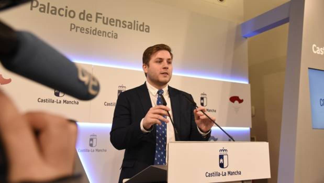 El portavoz del Gobierno de Castilla-La Mancha, Nacho Hernando