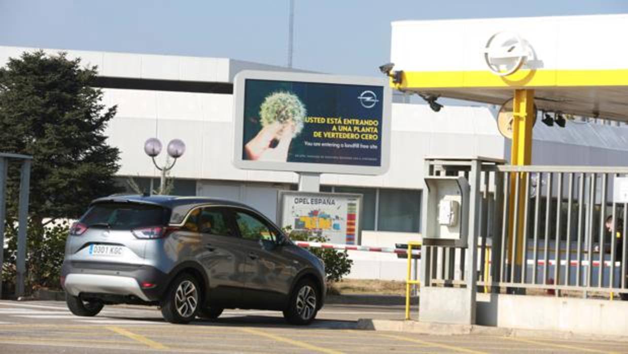 La factoría de Opel en Figueruelas