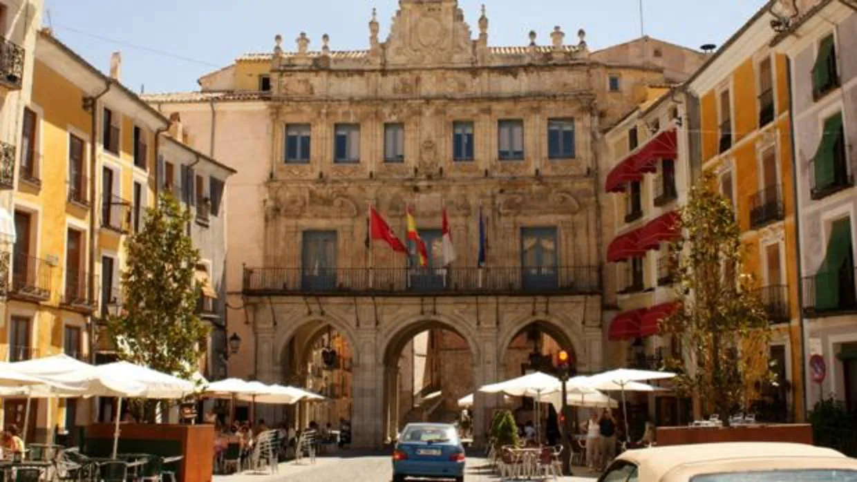 Fachada del Ayuntamiento de Cuenca