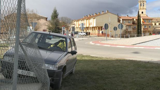 Fallece un conductor de 84 años en un accidente en Fuentes de Nava (Palencia)