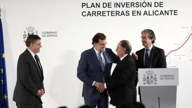 Rajoy anuncia mejoras en el tren Alicante-Murcia para reducir el viaje media hora