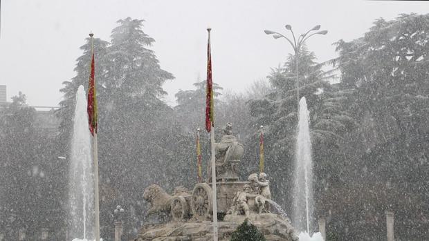 Así ha transcurrido la jornada de nieve en Madrid