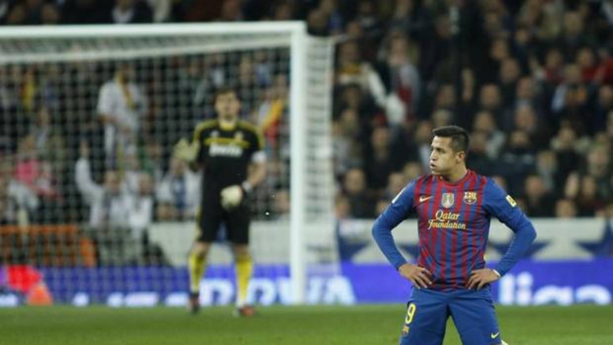 El futbolista Alexis, cuando era jugador del FC Barcelona, en una foto de archivo