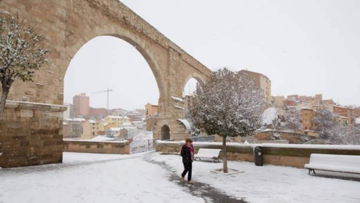 El temporal de frío y nieve está castigando especialmente a la provincia de Teruel