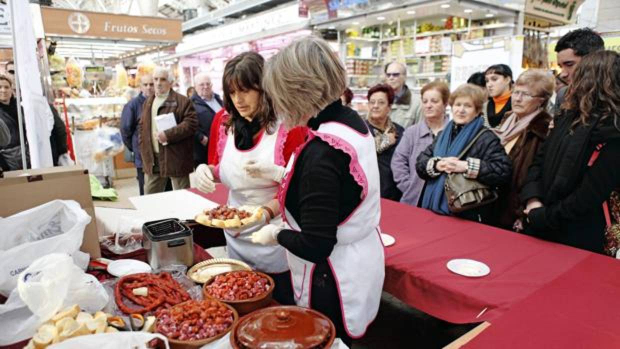 Imagen de archivo del Mercado Central de Valencia